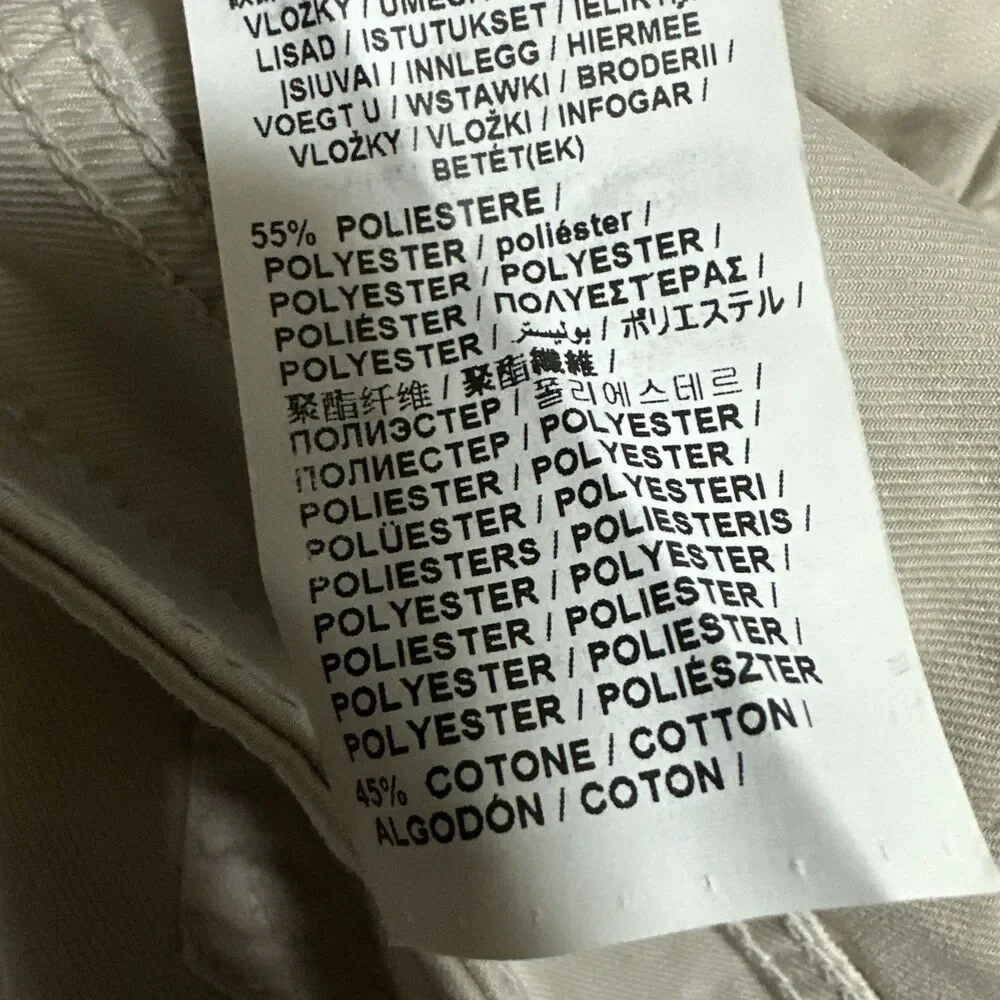 Luxury Jacob Cohen Beige Chino Pants Rare Retro Size 32